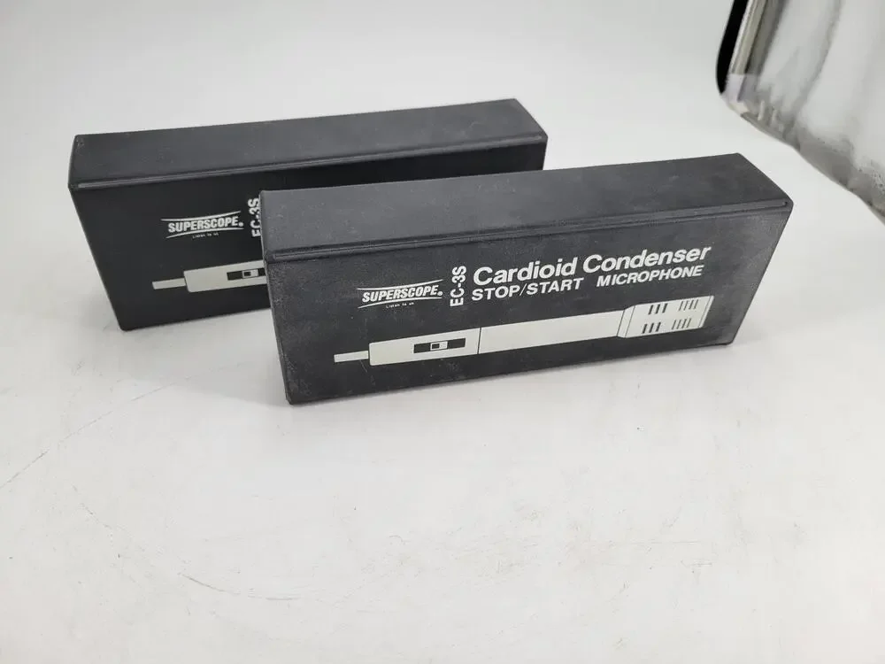 PAIR Superscope Cardioid Microphone Model EC-3S with Start-Stop